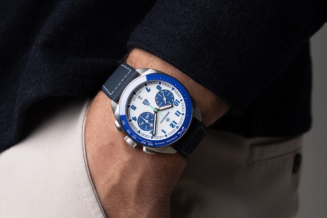 Bremont Limited Edition Terra Nova HRR Chronograph: wrist, title