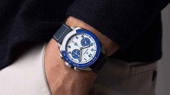 Bremont Limited Edition Terra Nova HRR Chronograph: wrist, title